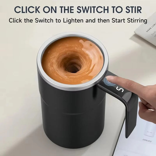Electric Self-Stirring Coffee Mug
